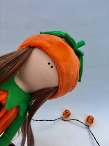 Winnie Pumpkin Doll 12.5"/32cm