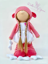 Load image into Gallery viewer, Dany 12&quot;/30cm Pink Dragon Doll with Spiked Jacket

