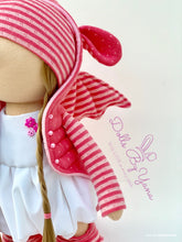 Load image into Gallery viewer, Dany 12&quot;/30cm Pink Dragon Doll with Spiked Jacket
