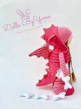 Load image into Gallery viewer, Dany 12&quot;/30cm Pink Dragon Doll with Spiked Jacket
