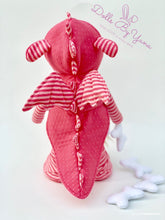 Load image into Gallery viewer, Dany 12&quot;/30cm Pink Dragon Doll with Spiked Jacket
