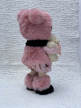 Load image into Gallery viewer, Ramona Fluffy Pink Bear Winter Doll 13&quot;/33cm
